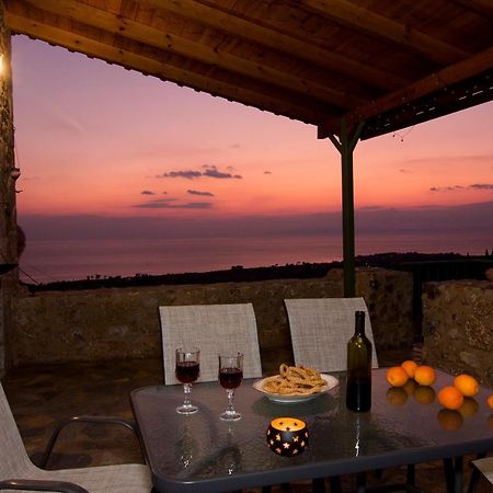 Stavroulas Stone House In Rigklia, Messinia Riglia Bagian luar foto