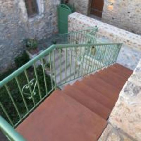 Stavroulas Stone House In Rigklia, Messinia Riglia Bagian luar foto